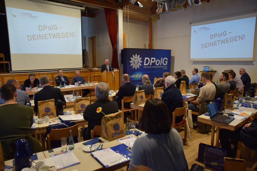 Rainer Wendt auf dem Lndeskongress 2019